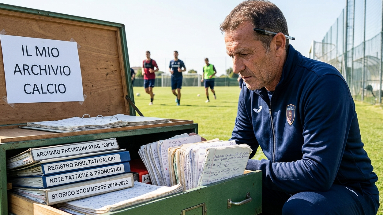 Come tenere lo storico dei propri pronostici calcio